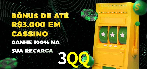 3QQ melhor bônus de depósito